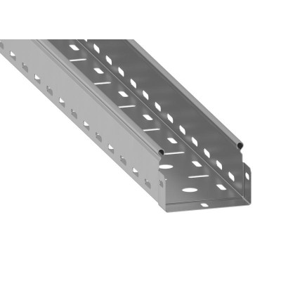 Лоток перфорированный 500х65 L=6м S=1.5мм оцинк. ASD-electric STP.5006.6015