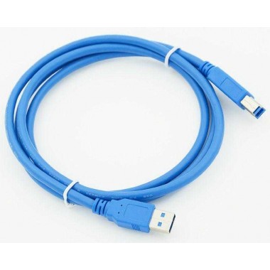 Кабель USB 3.0 A(m) USB 3.0 B (m) 1.5м син. 576400