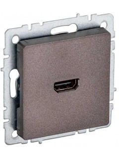 Розетка СП BRITE HDMI РHDMI-0-БрТБ бронза IEK BR-H10-K45