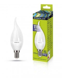 Лампа светодиодная LED-CA35-11W-E14-4K 