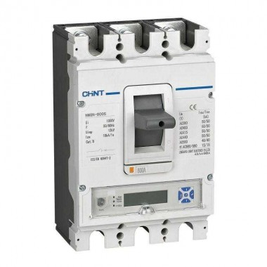 Выключатель автоматический 3п 400А 100кА NM8N-400H EM с электрон. расцеп. LCD (R) CHINT 269461
