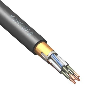 Кабель ВВГЭнг(А)-FRLS 4х10 (N) 0.66кВ (м) Конкорд 8502