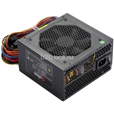 Блок питания QD500 Power Supply QDION ATX 500Вт 120мм 5xSATA 1xPCI-E(6+2) nonPFC FSP 1000189953