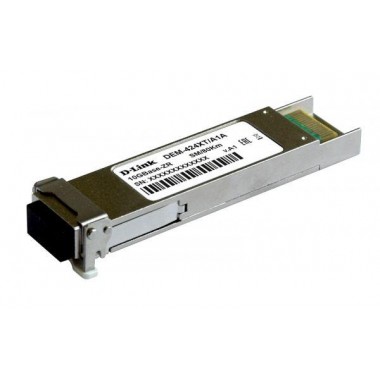 Трансивер XFP 424XT/A1A с 1 портом 10GBase-ER для одномод. оптич. кабеля (до 80км) D-Link 1372967