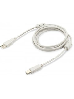 Кабель USB2.0-AM/BM-1.8M-MG USB A(m) USB B(m) 1.8м феррит.кольца сер. BURO 817259