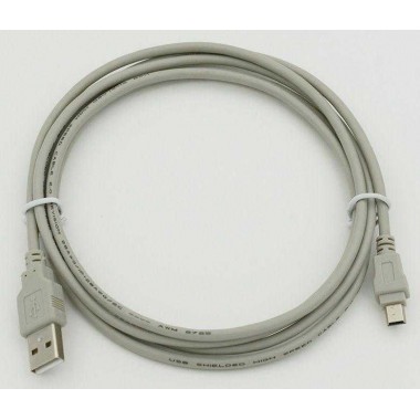 Кабель USB A(m) mini USB B (m) 1.8м сер. 30157