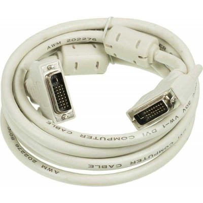 Кабель RD-DVI-3-BR DVI-D Dual Link (m) 3м феррит. кольца сер. (блист.) NINGBO 841573