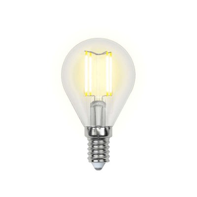 Лампа светодиодная LED-G45-6Вт/NW/E14/CL PLS02WH картон Uniel UL-00001371