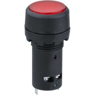 Кнопка d22мм 230В NO+NC 82 822 NBI-B-09-R с подсветкой красн. Navigator 82822