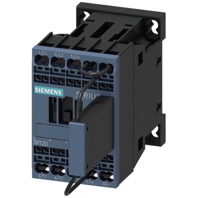 Контактор 3п кат. 24В DC х(0.7-1.25) 7.5кВт AC-3 400В типоразмер S00 с огр. диодом пружин. зажимы для применения на ж/д Siemens 3RT20182LB420LA0