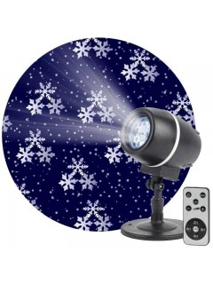 Проектор LED Снежный вальс IP44 220В ENIOP-08 ЭРА Б0047979