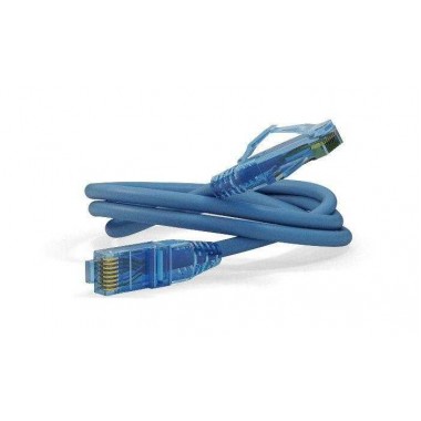 Патч-корд PC-LPM-UTP-RJ45-RJ45-C6-0.5M-LSZH-BL U/UTP кат.6 LSZH 0.5 м син. Hyperline 230201