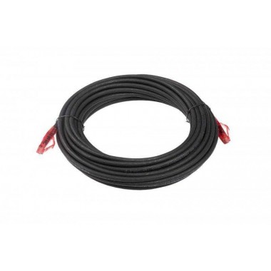 Патч-корд PC-LPM-UTP-RJ45-RJ45-C5e-10M-LSZH-BK U/UTP кат.5e LSZH 10м черн. Hyperline 230008