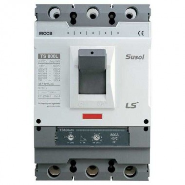Выключатель автоматический 3п 3т 800А 65кА TS800N FTU LS Electric 111000200