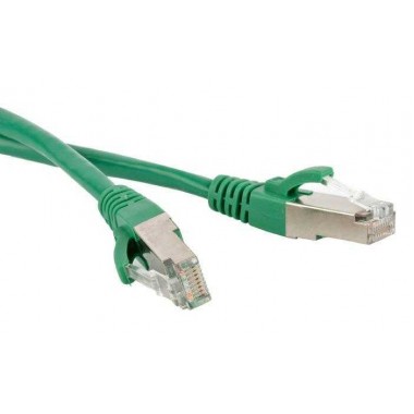 Патч-корд PC-LPM-STP-RJ45-RJ45-C5e-15M-LSZH-GN F/UTP экранир кат.5е LSZH 15м зел. Hyperline 36336