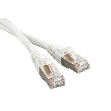 Патч-корд PC-LPM-STP-RJ45-RJ45-C5e-2M-LSZH-WH F/UTP экран. кат.5e LSZH 2м бел. Hyperline 230102