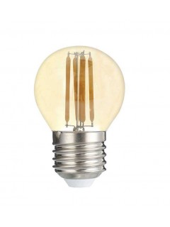 Лампа светодиодная филаментная PLED OMNI 8Вт G45 4000К нейтр. бел. E27 230В/50Гц Gold JazzWay 5021662