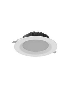 Светильник светодиодный Downlight 16Вт 4000К IP54/20 1600лм 190х70 кругл. встраив. диммер DALI матов. бел. RAL9010 VARTON V1-R0-00083-10D01-4401640