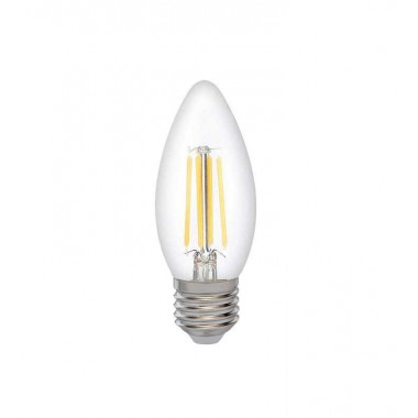 Лампа светодиодная филаментная PLED OMNI 6Вт C35 4000К нейтр. бел. E27 230В/50Гц CL JazzWay 5020542