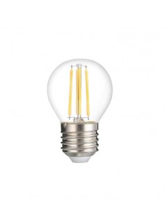 Лампа светодиодная филаментная PLED OMNI 6Вт G45 3000К тепл. бел. E27 230В/50Гц CL JazzWay 5021006