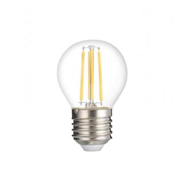 Лампа светодиодная филаментная PLED OMNI 6Вт G45 3000К тепл. бел. E27 230В/50Гц CL JazzWay 5021006