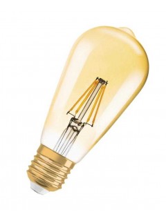 Лампа светодиодная филаментная Edition 1906 Edison 4W/825 FIL 4Вт 2500К тепл. бел. E27 220-240В OSRAM 4052899962095