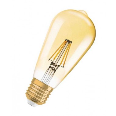 Лампа светодиодная филаментная Edition 1906 Edison 4W/825 FIL 4Вт 2500К тепл. бел. E27 220-240В OSRAM 4052899962095