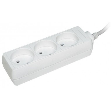 Удлинитель 3х3м без заземл. 10А IP20 У3 2P 250В 2х0.75 IEK WYP10-06-03-03-N