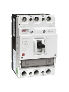 Выключатель автоматический 3п 200А 35кА AV POWER-2/3 TR AVERES EKF mccb-23-200-TR-av