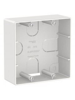 Коробка подъемная СП Blanca для силовых розеток бел. SE BLNPK000021