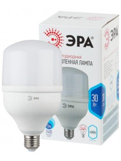 Лампа светодиодная высокомощная STD LED POWER T100-30W-4000-E27 30Вт T100 колокол 4000К нейтр. бел. E27 2400лм Эра Б0027003