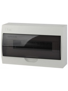 Бокс ЩРН-П-15 мод. навесной пластик IP41 SIMPLE NO-box_simple-plastic_15_surface ЭРА Б0041526