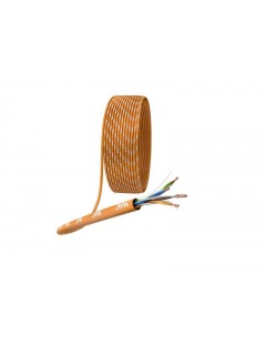 Кабель витая пара U/UTP 4х2х24 AWG Cat5e CU нг(А) HF (уп.305м) ЭРА Б0044430