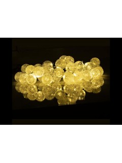 Светильник светодиодный садовый SLR-G05-30Y гирлянда шарики желт. на солнечн. батарее ФАZА 5033368