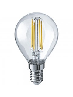 Лампа светодиодная филаментная 80 888 OLL-F-G45-10-230-2.7K-E14 10Вт шар прозрачная 2700К тепл. бел. E14 1000лм 220-240В ОНЛАЙТ 80888