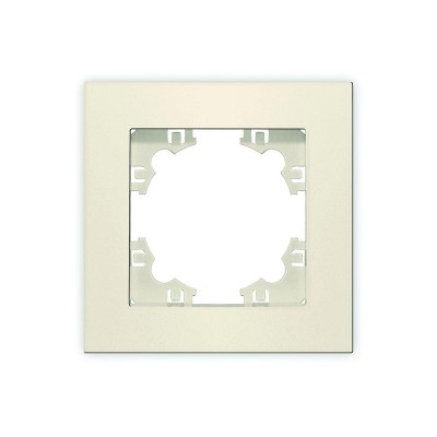 Рамка 1-м Афина сл. кость (ivory) Universal A0053-I