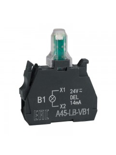 Блок световой OptiSignal D22 A45-LB-VB1 бел. 24VACDC ZBVB1 КЭАЗ 332202