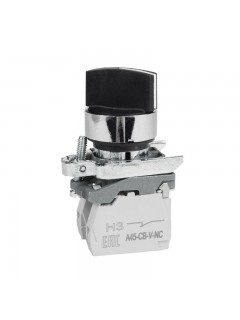 Переключатель OptiSignal D22 C4-S-33 3 положения с фикс металл 2НО XB4BD33 КЭАЗ 332172