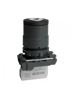 Переключатель OptiSignal D22 C5-SK-21 с ключем 2 поз пластик 1НО XB5AG21 КЭАЗ 332184