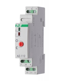 Фотореле AZ-112 (выносной герметичный фотодатчик монтаж на DIN-рейке 1 модуль 230В 16А) F&F EA01.001.013