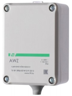 Фотореле AWZ (встроен. фотодатчик монтаж на плоскость 230В 16А 1 НО IP65) F&F EA01.001.003