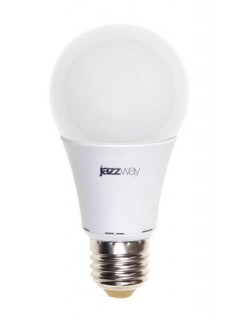 Лампа светодиодная PLED-ECO 7Вт A60 грушевидная 3000К тепл. бел. E27 570лм 230В JazzWay 1033178