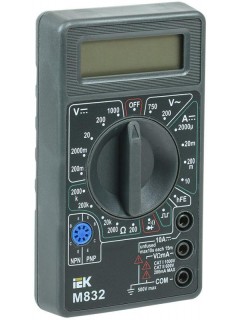Мультиметр цифровой Universal M832 IEK TMD-2S-832