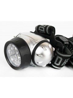 Фонарь налобный LED 5353 19LED 4 режима 3хLR03 металлик Ultraflash 10262