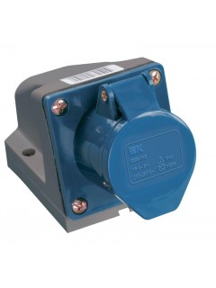 Розетка ОП 32А 220В 2P+PЕ ССИ-123 IP44 IEK PSR11-032-3