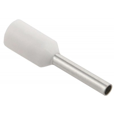 Наконечник НШВИ 0.75-08 бел. (уп.100шт) IEK UGN10-C75-02-08