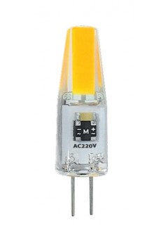 Лампа светодиодная PLED-G4 COB 3Вт капсульная 5500К холод. бел. G4 240лм 220В JazzWay 2857477
