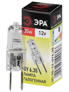 Лампа галогенная GY6.35-JC-35W-12V ЭРА C0027371