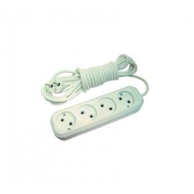 Удлинитель 4х5м без заземл. 10А IP20 Makel MGP144