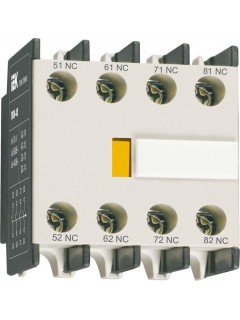 Приставка контактная ПКИ-40 доп. контакты 4з IEK KPK10-40